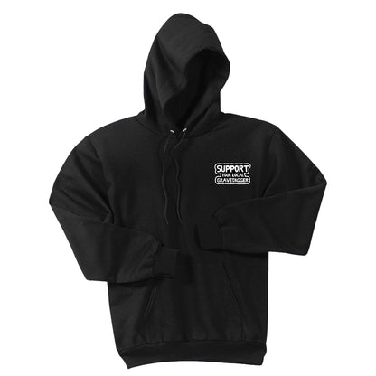 Support Your Local Gravedigger Hoodie